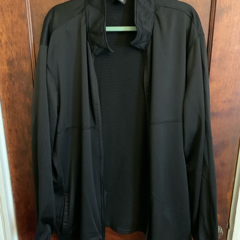 Black spring zip jacket